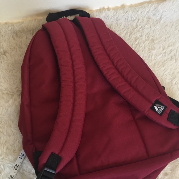 Maroon red backpack - Picture 7 of 7
